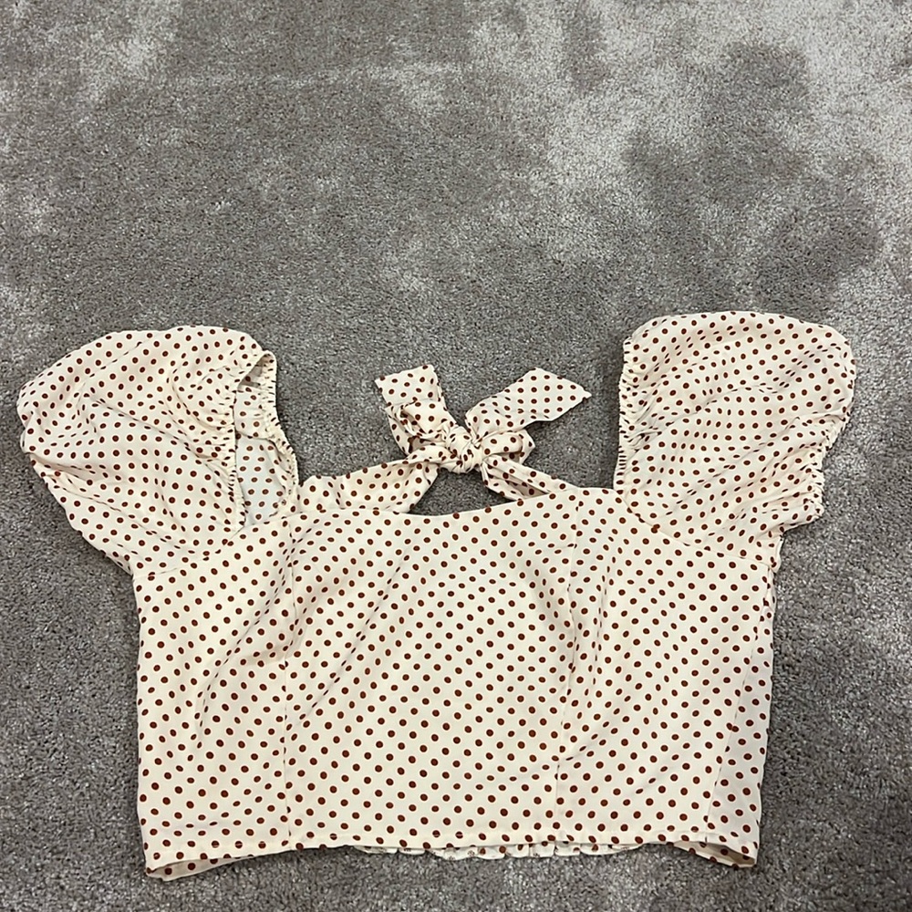 altar’d state poka dot top